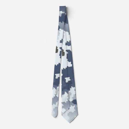 Winter Camouflage Krawatte (Rückseite)