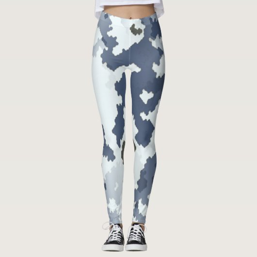 Winter Camouflage Leggings (Vorderseite)