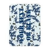 Winter Camouflage Magnet (Vertikal)