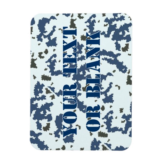 Winter Camouflage Magnet (Vertikal)