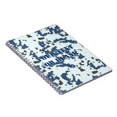 Winter Camouflage Notizblock (Rechte Seite)