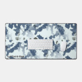 Winter Camouflage OtterBox iPhone Case Schreibtischunterlage (Tastatur & Maus)