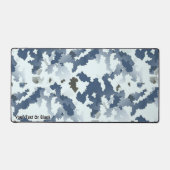 Winter Camouflage OtterBox iPhone Case Schreibtischunterlage (Vorderseite)