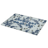 Winter Camouflage Schneidebrett (Ecke)