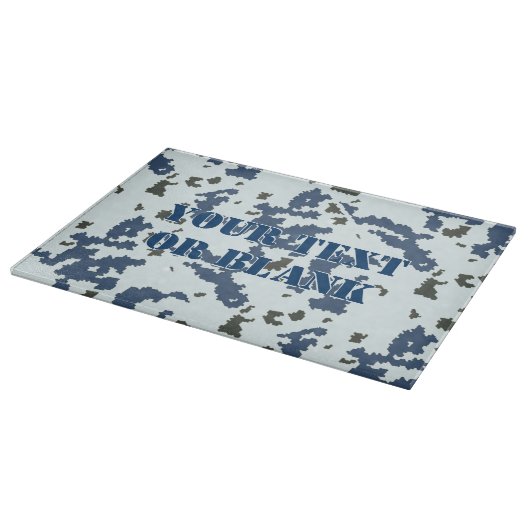 Winter Camouflage Schneidebrett (Ecke)