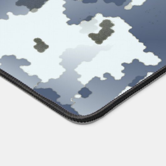 Winter Camouflage Schreibtischunterlage (Ecke)