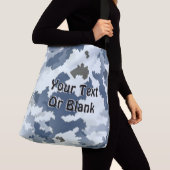 Winter Camouflage Tragetaschen Mit Langen Trägern (Von Nahem)