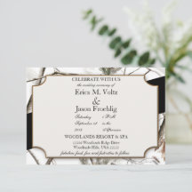 Winter Camouflage Wedding Einladung