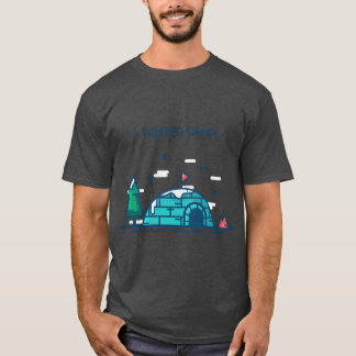 Winter Camp Iglo-Freund T-Shirt