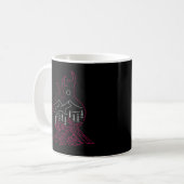Winter Campfire Kaffeetasse (Vorderseite Links)