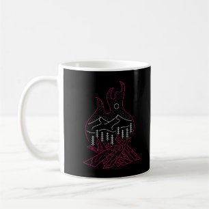 Winter Campfire Kaffeetasse