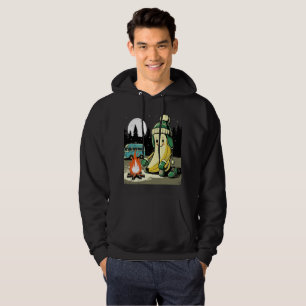 Winter Camping Banana Hoodie