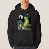 Winter Camping Banana Hoodie (Vorderseite)