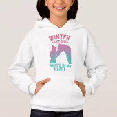 Winter Can’t Chill What’s in My Heart Hoodie (Vorderseite)