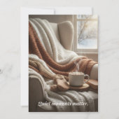 Winter Card Feiertagskarte (Vorderseite)