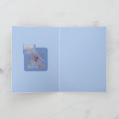 Winter Cardinals Karte (Innenseite)