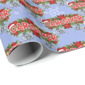 Winter Care Weihnachtspapier Geschenkpapier (Rolleneckpunkt)