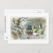 Winter Carriage Ride Weihnachten (Vorne/Hinten)