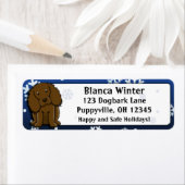 Winter Cartoon Boykin Spaniel (Insitu)