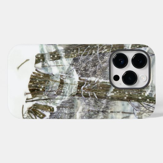 Winter Case-Mate iPhone Hülle (Rückseite (Horizontal))