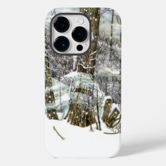 Winter Case-Mate iPhone Hülle (Rückseite)