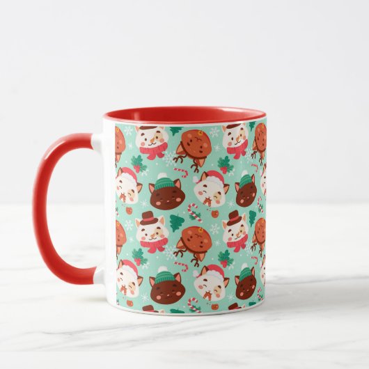 Winter Cats Tasse (Links)