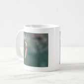 Winter Cattail Closeup Kaffeetasse (Vorderseite Links)