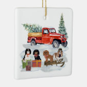 Winter Cavaliers Weihnachtsschmuck (Rechts)