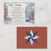 Winter Celebrations in Amsterdam Begleitkarte (Vorne/Hinten)