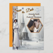 Winter Celebrations in Amsterdam Einladung (Vorne/Hinten)