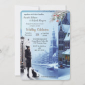 Winter Celebrations in Amsterdam Einladung (Vorderseite)