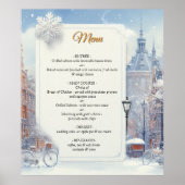 Winter Celebrations in Amsterdam Poster (Vorne)