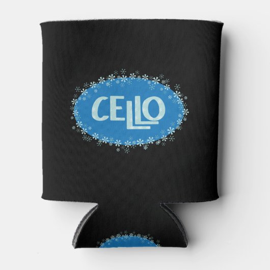 Winter Cello Dosenkühler (Vorderseite)