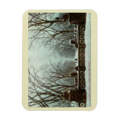 Winter Central Park NY Vintage c1910 Magnet (Vertikal)