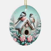 Winter Chickadee Ornament (Rechts)