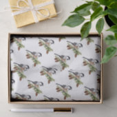 Winter Chickadee Seidenpapier (Geschenk)