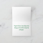 Winter Chickadee Weihnachten (Innenseite)