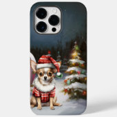 Winter Chihuahua Caravan Weihnachtsabenteuer Case-Mate iPhone Hülle (Rückseite)