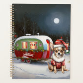 Winter Chihuahua Caravan Weihnachtsabenteuer Planer (Vorderseite)