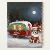 Winter Chihuahua Caravan Weihnachtsabenteuer Planer (Rückseite)