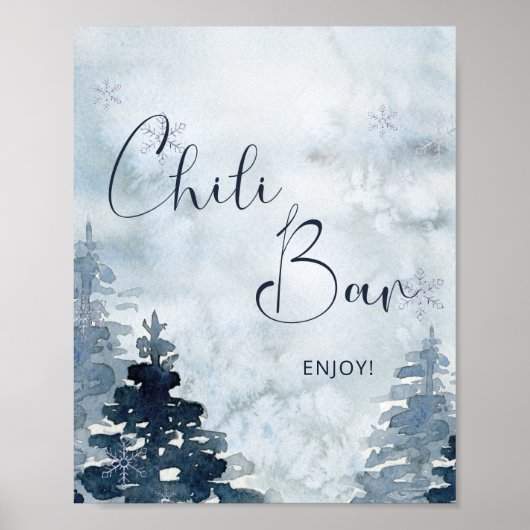 Winter Chili Bar poster (Vorne)