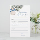 Winter Chinoiserie Bow Ratschläge zum Spiel Bridge (Stehend Vorderseite)