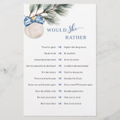 Winter Chinoiserie Bow würde sie eher spielen (Vorderseite)