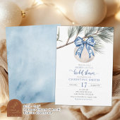 Winter Chinoiserie Merry Little Brautparty Einladung