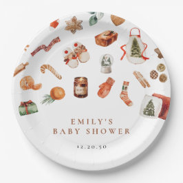 Winter Christmas Baby Shooting Paper Teller