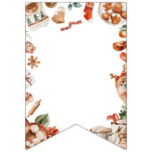Winter Christmas Baby Showbanner Wimpelkette (Erste Fahne)