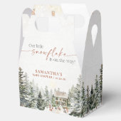 Winter Christmas Baby Showbox Geschenkschachtel (Geöffnet)