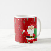Winter Christmas Collection - Bestelling Designs Kaffeetasse (VorderseiteRechts)