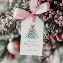 Winter Christmas Girl Baby Dusche