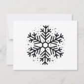 Winter Christmas Snowflake Matching Group Holiday (Rückseite)